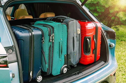 Organização das malas